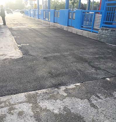 哈尔滨市政工程沥青路面修补施工
